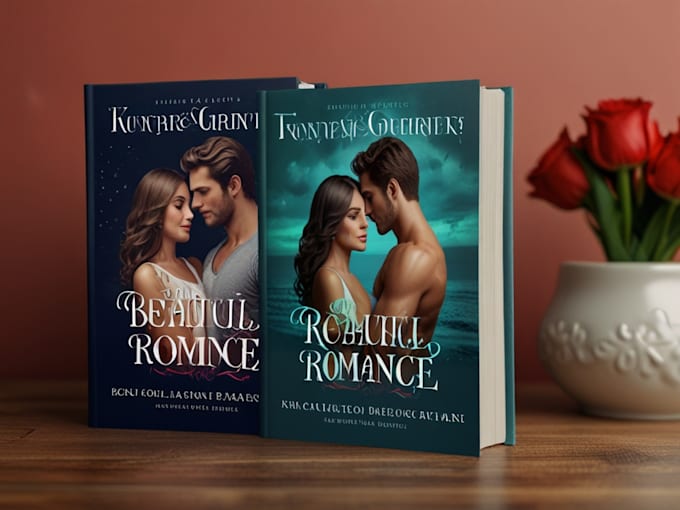 Gig Preview - Illustrate a beautiful romance book cover for ebook