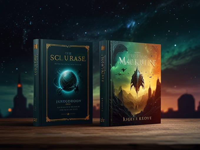 Gig Preview - Create professional fantasy book cover and sci fi book cover