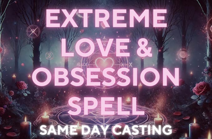 Gig Preview - Cast extremely obsession spell, instant love spell, get ex back, get ex spell