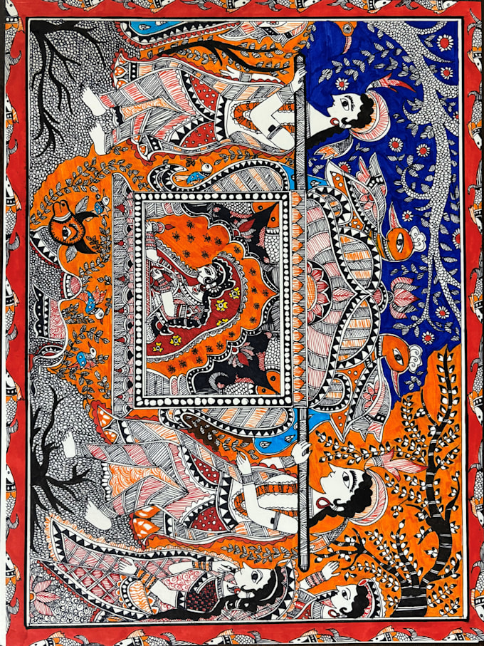 Bestseller - madhubani paintings customized for you