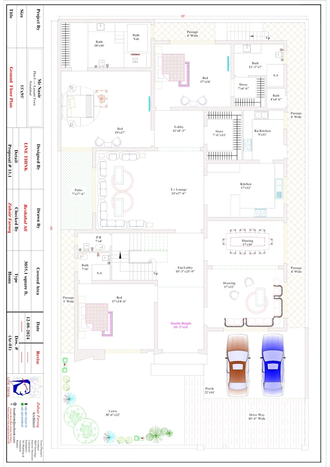 Gig Preview - Create architectural floor plans and 3d design