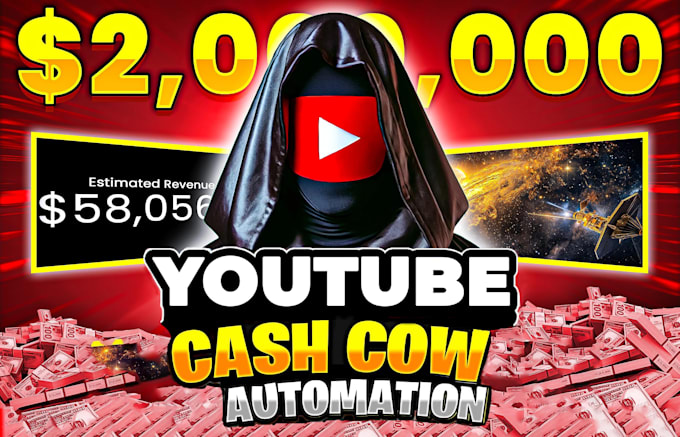 Gig Preview - Create automated cash cow videos, cash cow youtube, cash cow channel, cash cow