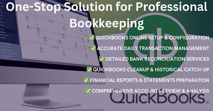 Bestseller - do quickbooks clean up, quickbook setup and bookkeeping