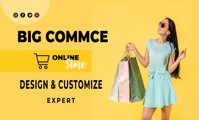 Gig Preview - Do bigcommerce store, customize fix your bigcommerce website