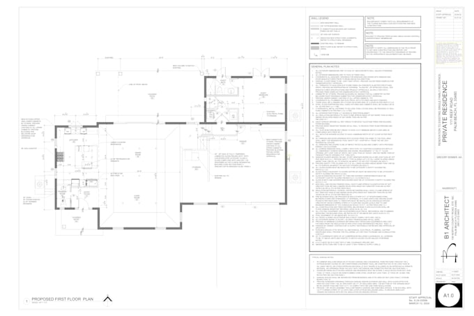 Gig Preview - Draw your architectural floor plan in autocad 2d floor plan