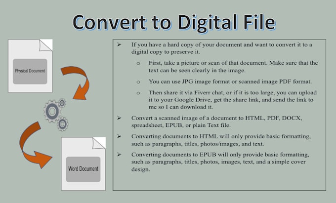 Bestseller - convert your physical document to digital format