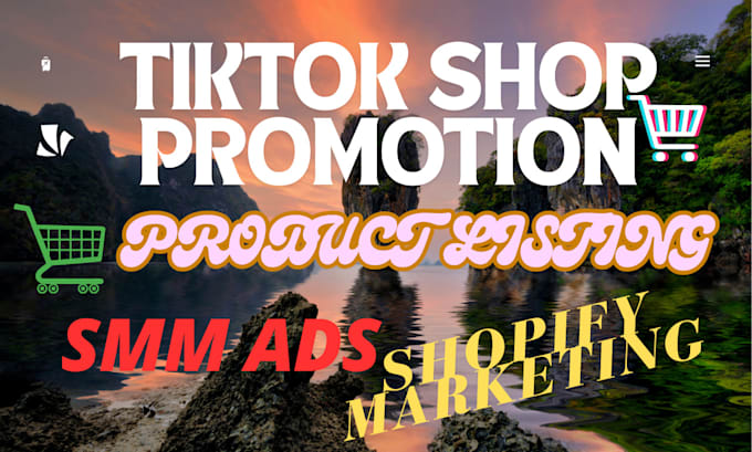 Gig Preview - Shopify marketing to skyrocket tiktok sales, tiktok shop sync with shopify store