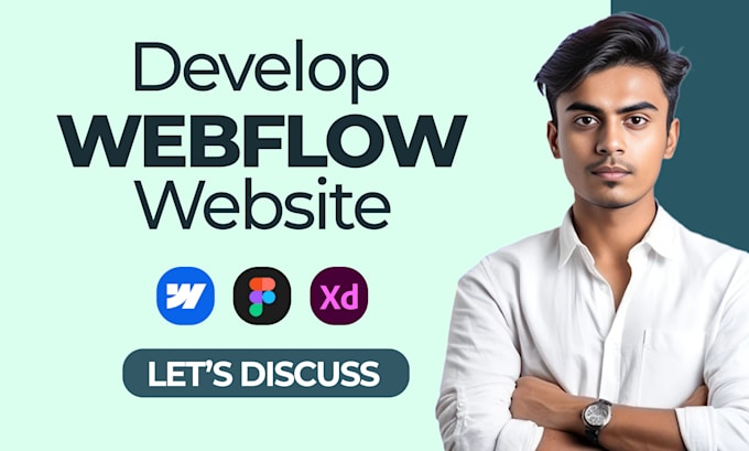 Gig Preview - Design or develop webflow website, webflow expert, figma to webflow