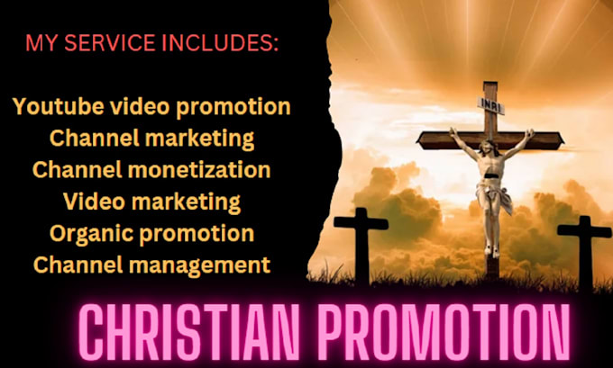 Gig Preview - Do organic christian youtube promotion video SEO manager gospel music