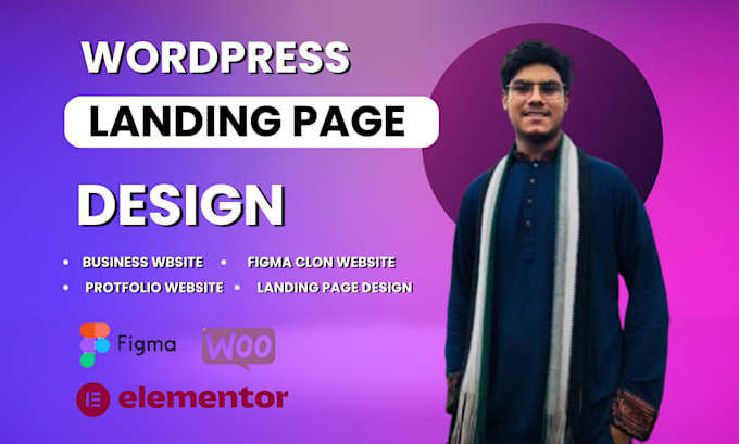 Bestseller - do create wordpress responsive landing page with elementor