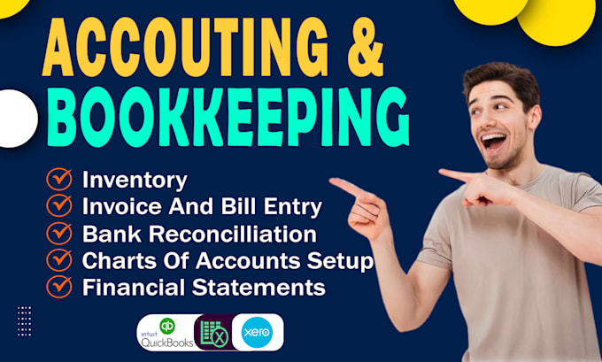 Gig Preview - Do accounting and bookkeeping using quickbooks online xero