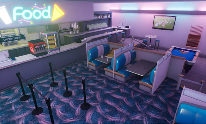 Gig Preview - Do 3d interior design, for bar, gym, lounge and restaurant