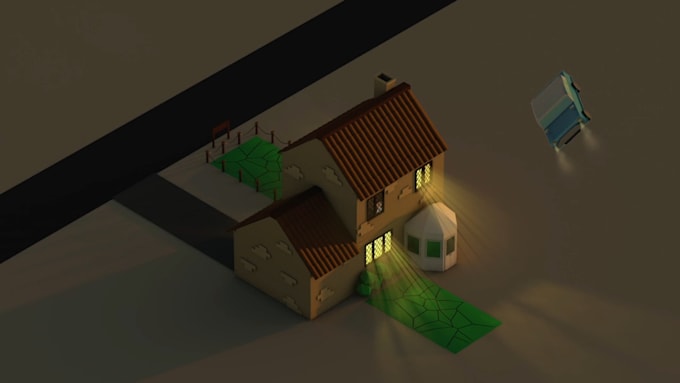 Gig Preview - Create and animate 3d isometric models