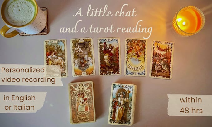 Bestseller - deliver a personalized video tarot reading quickly in english or italian