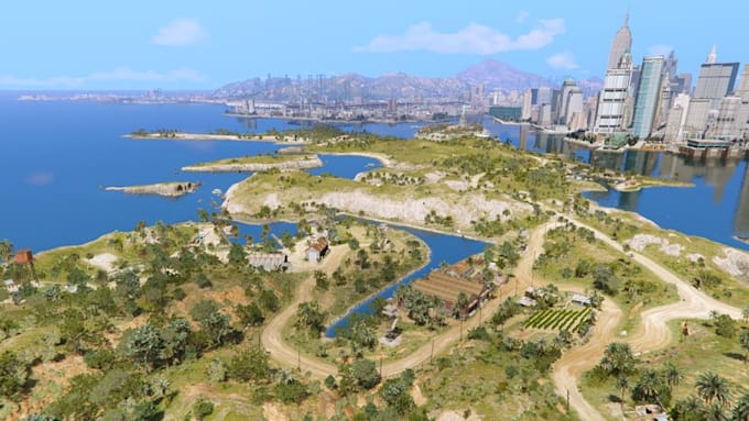 Gig Preview - Do fivem custom map, puerto rico map, cayo perico map, gary fivem map, vice city