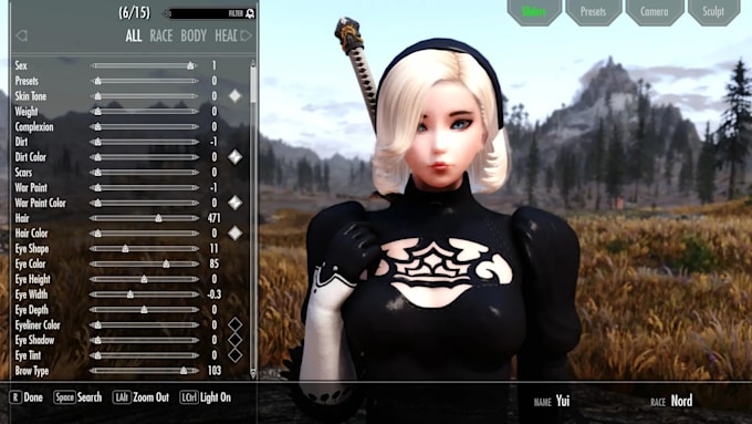 Bestseller - create skyrim mod, outfits and mods, esx, fivem, fallout, racemenu presets, mods