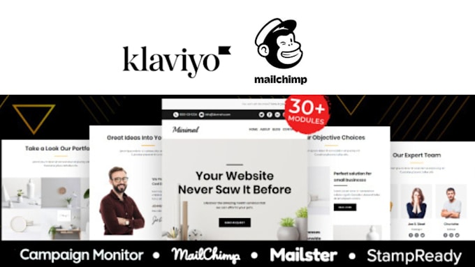 Gig Preview - Klaviyo mailchimp email automation klaviyo email template mailchimp newsletter