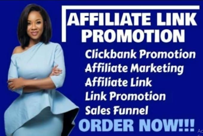 Gig Preview - Do affiliate referral link promotion, affiliate link referral, link promotion