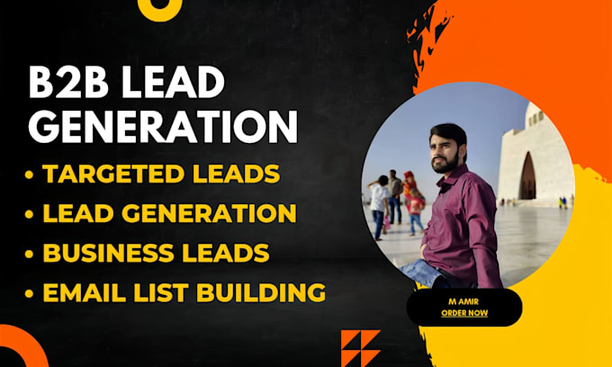 Gig Preview - Do b2b lead generation targeted lead business leads