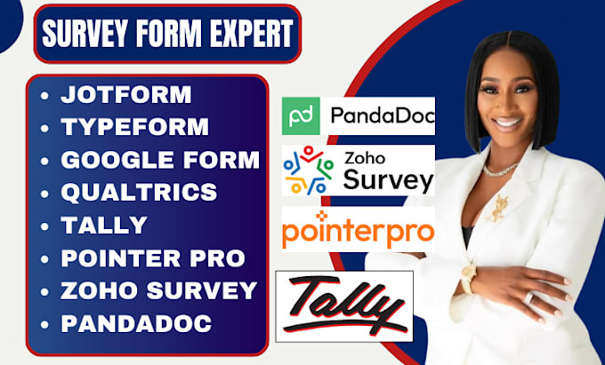 Gig Preview - Do qualtrics zoho survey tally pandadoc questionnaire google form online survey