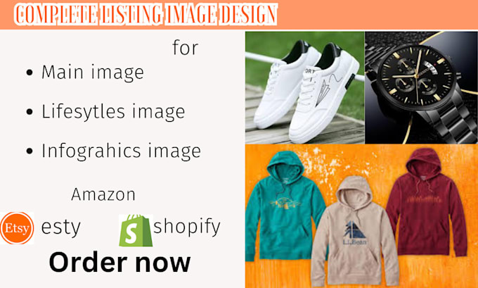 Bestseller - design product infographic and listing images for amazon shopify ebay etsy