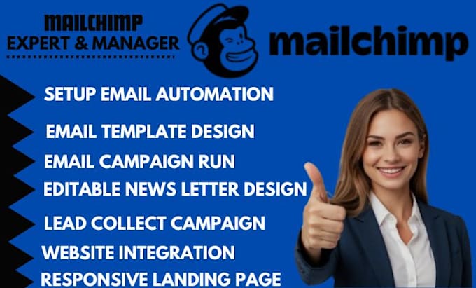 Bestseller - design mailchimp email template, newsletter and marketing canva design