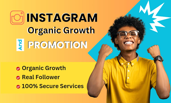 Gig Preview - Boost your instagram growth with organic marketing