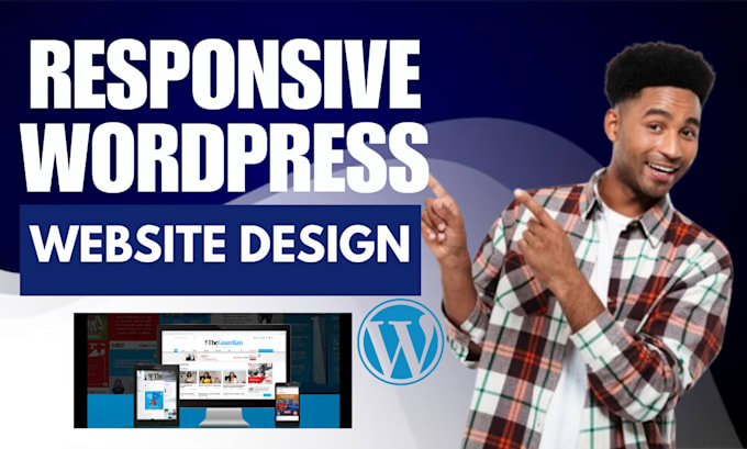 Gig Preview - Create responsive wordpress website design for your business