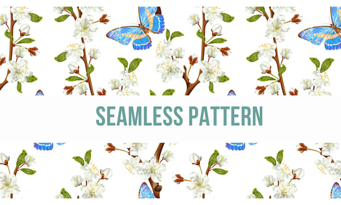 Bestseller - seamless pattern design textile prints monogram fabric floral pattern design