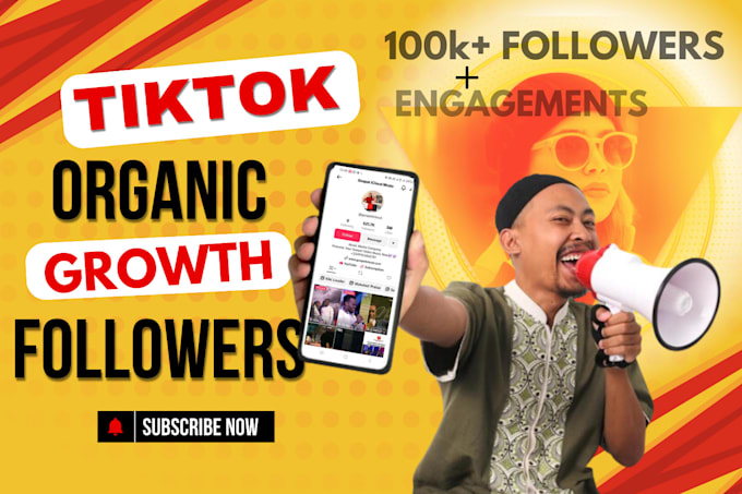 Gig Preview - Manage tiktok marketing and promotion for organic real follower growth