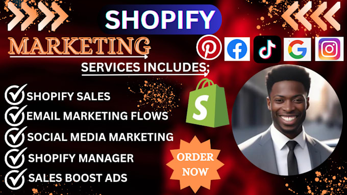 Gig Preview - Boost shopify sales,store promotion and shopify marketing