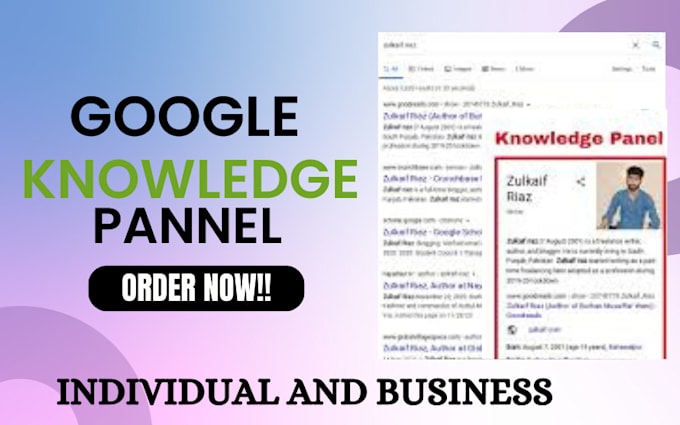 Gig Preview - Create verified google knowledge panel setup and optimization