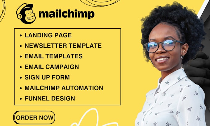 Gig Preview - Do mailchimp email marketing, email campaign, automation, newsletter template