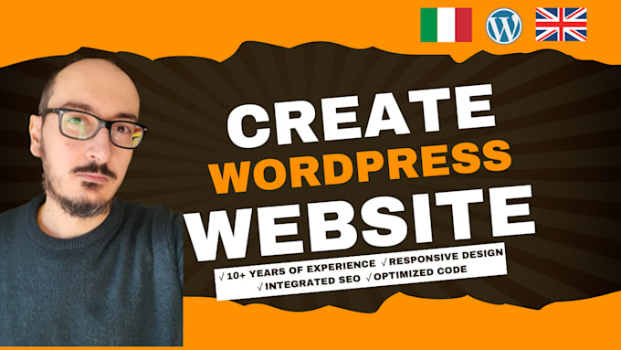 Gig Preview - Professional and optimized wordpress website development