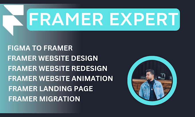 Gig Preview - Design framer website develop framer website framer animation wix website