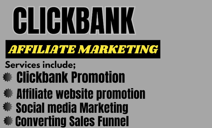 Bestseller - boost clickbank affiliate marketing sales funnel, amazon website link promotion