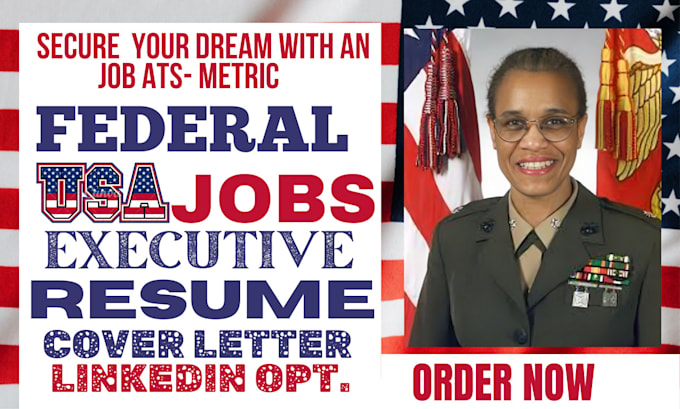 Gig Preview - Write federal usajobs resume, executive, uav operator and intelligence analyst