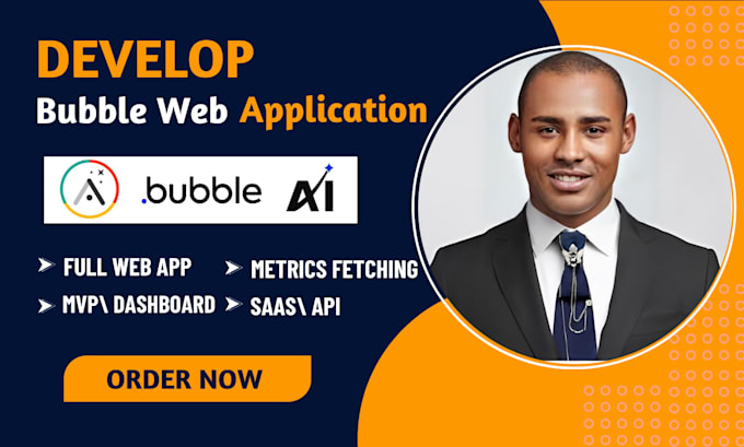 Gig Preview - Develop bubble website saas bubble mvp as bubble developer bubble mvp bubble io