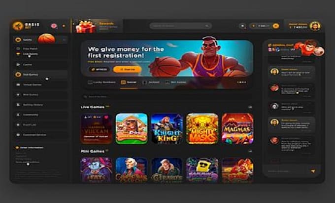 Gig Preview - Do sport bet website,bet website, slot ui ux,gamble site,sportsbet app,poker