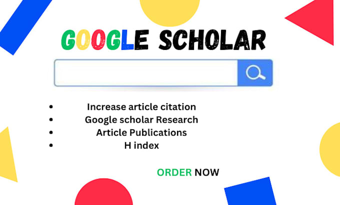 Gig Preview - Cite your paper on my published article to increase citation on google scholar