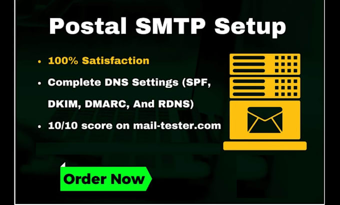 Gig Preview - Setup postal server as SMTP server for email campaign