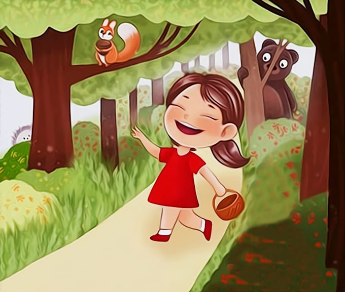 Bestseller - illustrate children story book illustration