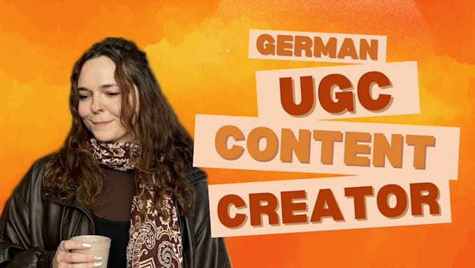 Gig Preview - Create high converting german ugc videos for tiktok, instagram, and ads