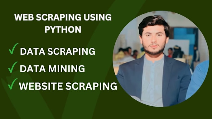 Gig Preview - Do web scraping, data mining, web scraper in python