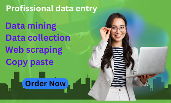 Bestseller - do data entry, data mining, data collection, web scraping and copy paste works