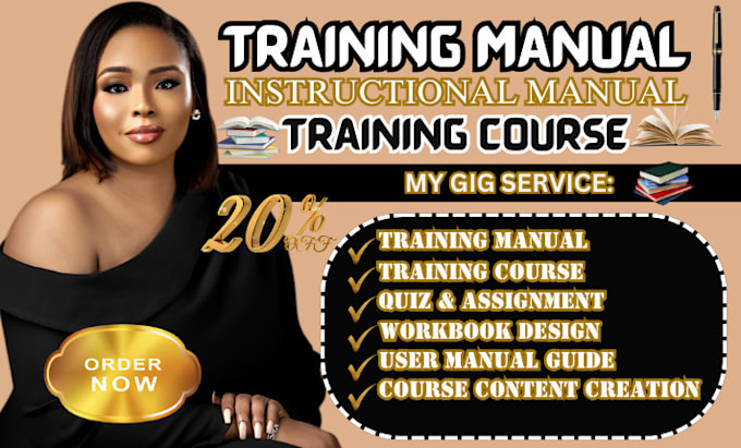 Bestseller - create training manual course content creation lesson plan case study workbook