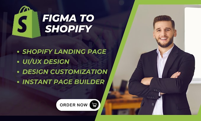 Gig Preview - Figma to shopify, instant builder, shopify customization, shopify page builders