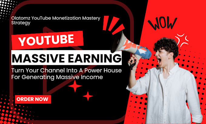 Gig Preview - Maximize youtube earnings with proven monetization tips