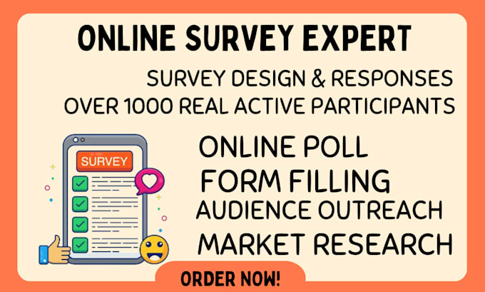 Gig Preview - Do survey online survey quantity surveyor fill online survey gohighlevel survey