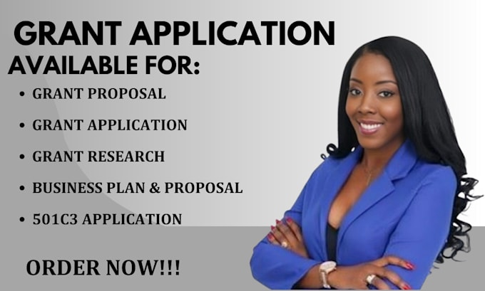 Gig Preview - Write grant proposal grant application grant research business plan